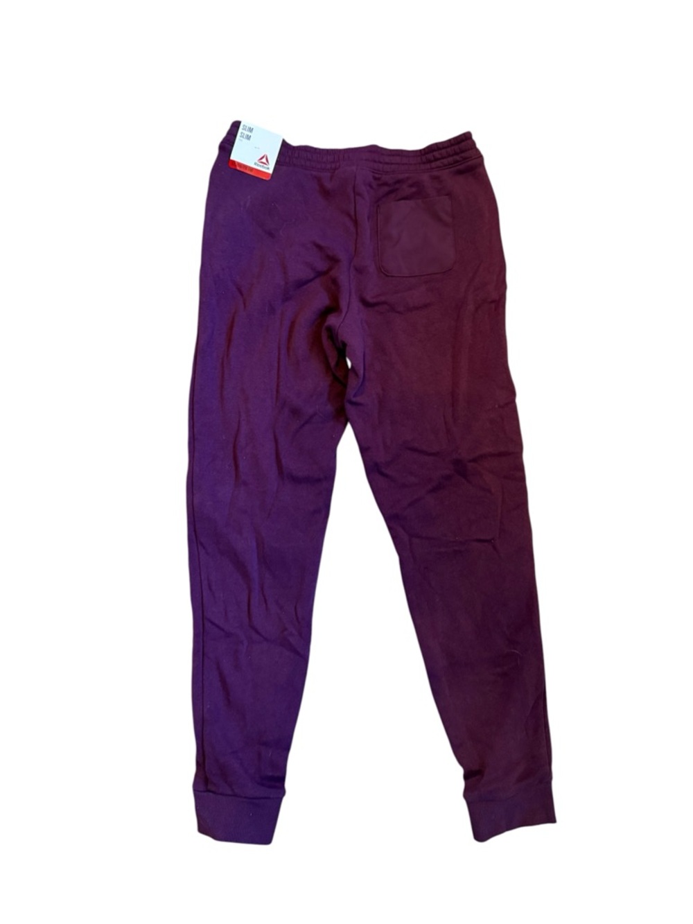 🫶🏻 Reebok Girls' Purple Active Joggers with Pink Accents - Picture 3 of 4